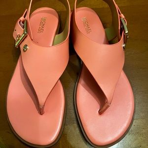 Michael Kors Leather Sandals